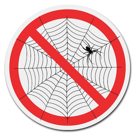 Signmission No Web Circle Vinyl Laminated Decal D-8-CIR-No web